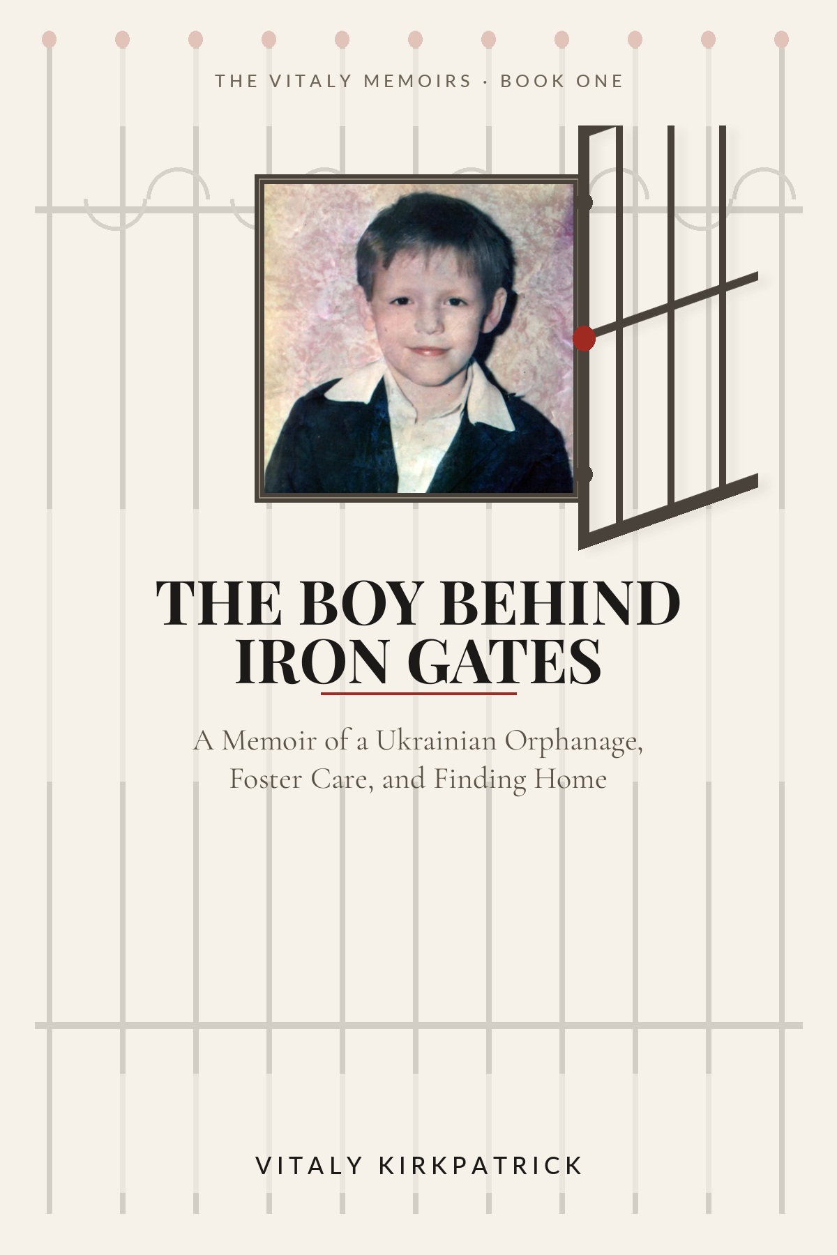 The Boy Behind Iron Gates — third edition cover
