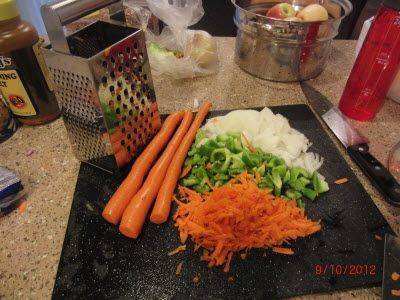 vegetables for borsch